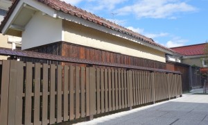 和風、板塀、木塀