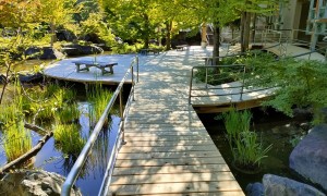 木製デッキ、ウッドデッキ