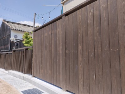 木塀、たつの市