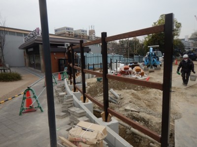 木塀、天王寺動物園