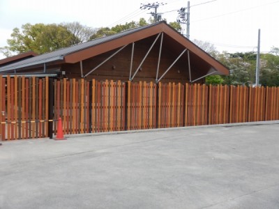 木塀、天王寺動物園