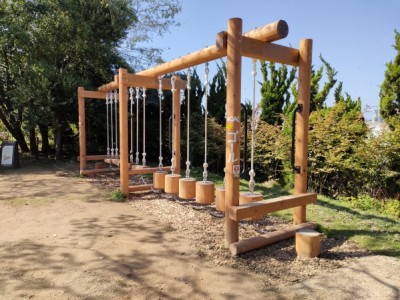 木製遊具、アスレチック遊具