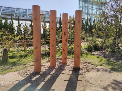 木製遊具、アスレチック遊具