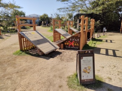 木製遊具、アスレチック遊具