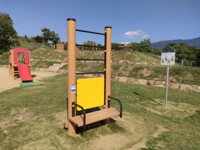 木製遊具、健康器具