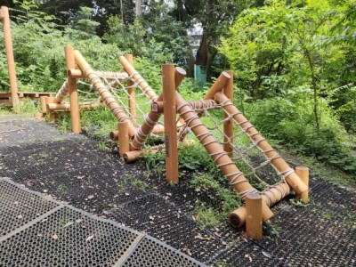 木製遊具、アスレチック遊具