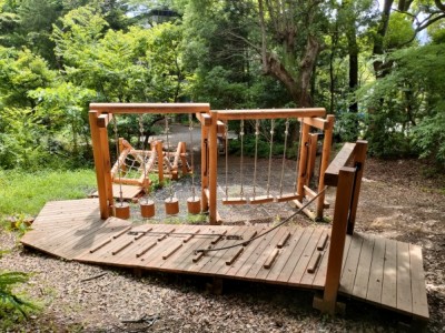 木製遊具、アスレチック遊具