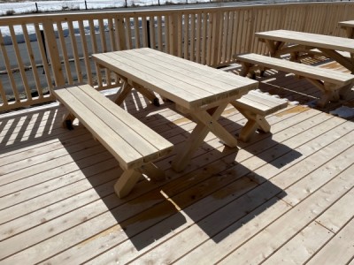 木製デッキ、ウッドデッキ