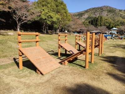 木製アスレチック遊具