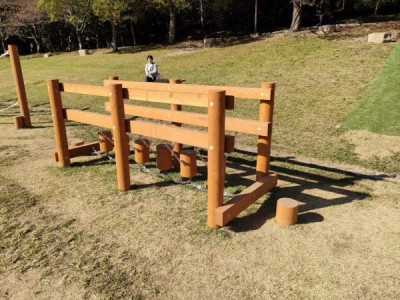 木製アスレチック遊具