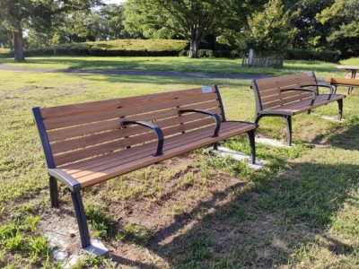 森林環境譲与税、ベンチ、野外卓