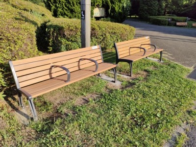 森林環境譲与税、ベンチ、野外卓