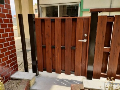 森林環境譲与税、板塀、木塀