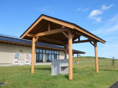 木製東屋、木製パーゴラ