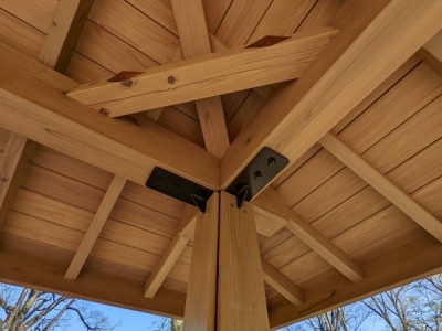 木製、東屋、あずまや、四阿、メーカー