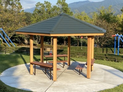 木製、東屋、あずまや、四阿、メーカー