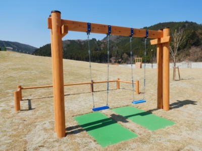 木製遊具、アスレチック