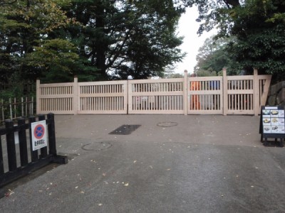 金沢城、黒門、門扉