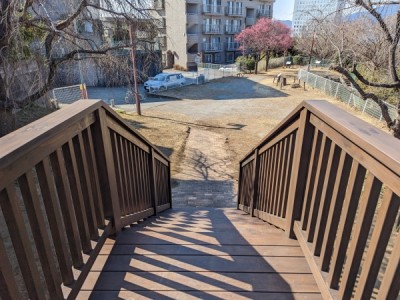 木製デッキ、ウッドデッキ