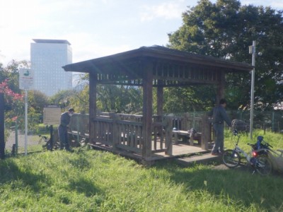 木製デッキ、ウッドデッキ