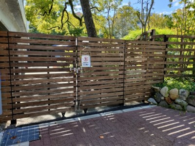 木製フェンス