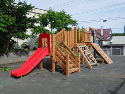 森林環境譲与税、木製遊具