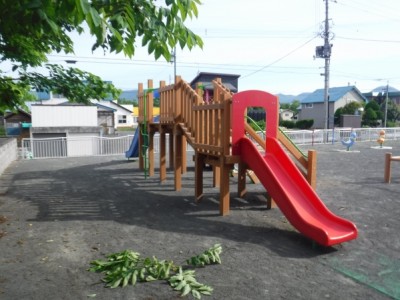 森林環境譲与税、木製遊具