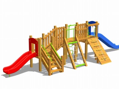 森林環境譲与税、木製遊具