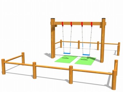 森林環境譲与税、木製遊具