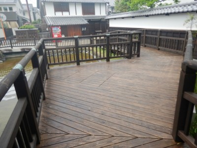 和風、木道、ウッドデッキ