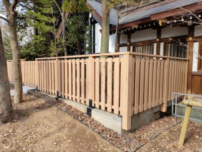 和風、板塀、木塀