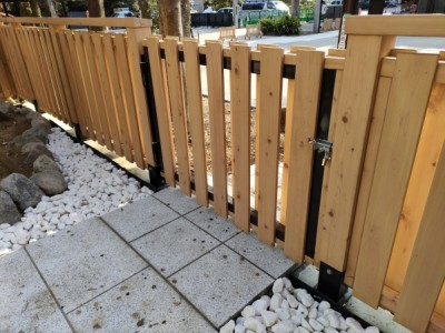 和風、板塀、木塀