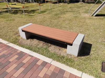 合成木材ベンチ