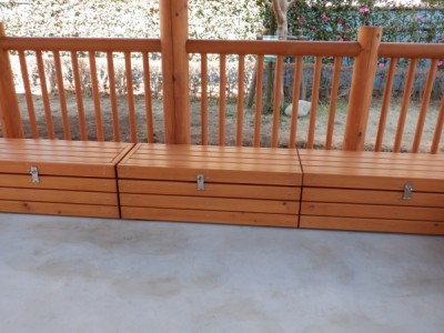 森林環境譲与税、木製東屋