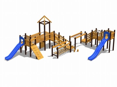 森林環境譲与税、木製遊具