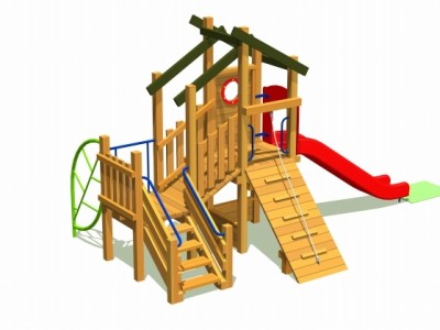 森林環境譲与税、木製遊具