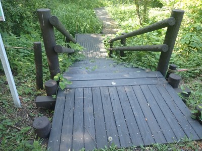 森林環境譲与税、デッキ木道