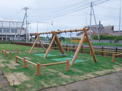 森林環境譲与税、木製遊具