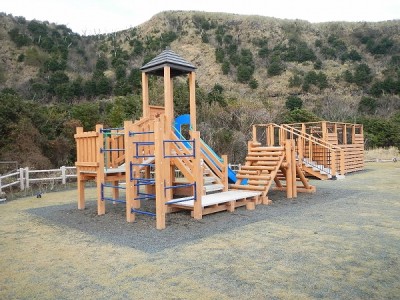 木製展望デッキ