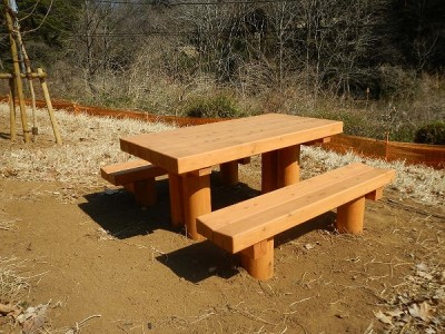 木製展望デッキ