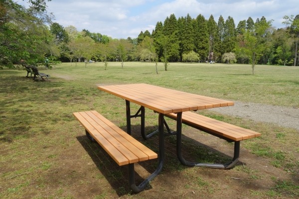 木製野外卓、泉自然公園