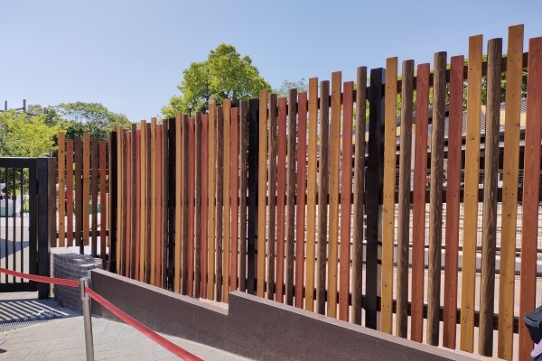 木塀、天王寺動物園