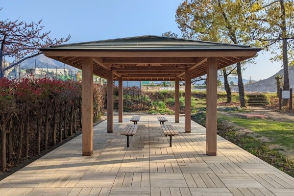 木製、東屋、あずまや、四阿、メーカー
