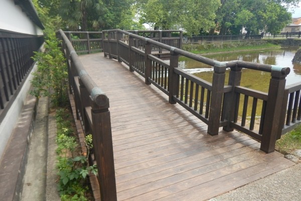 和風、木道、ウッドデッキ