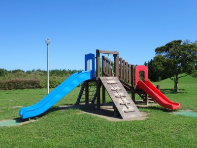 木製遊具、もくもくトリデ