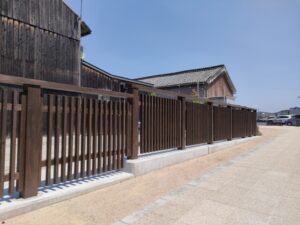 木塀、たつの市