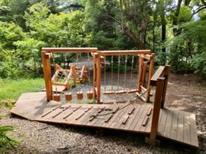 木製遊具、アスレチック遊具