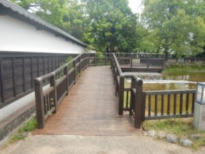 和風、木道、ウッドデッキ