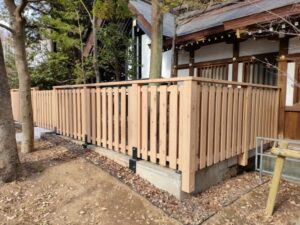 和風、板塀、木塀